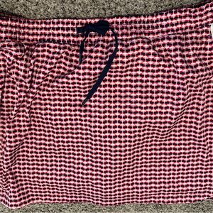 Lady Hagen Red and Blue Bubble Golf Skort